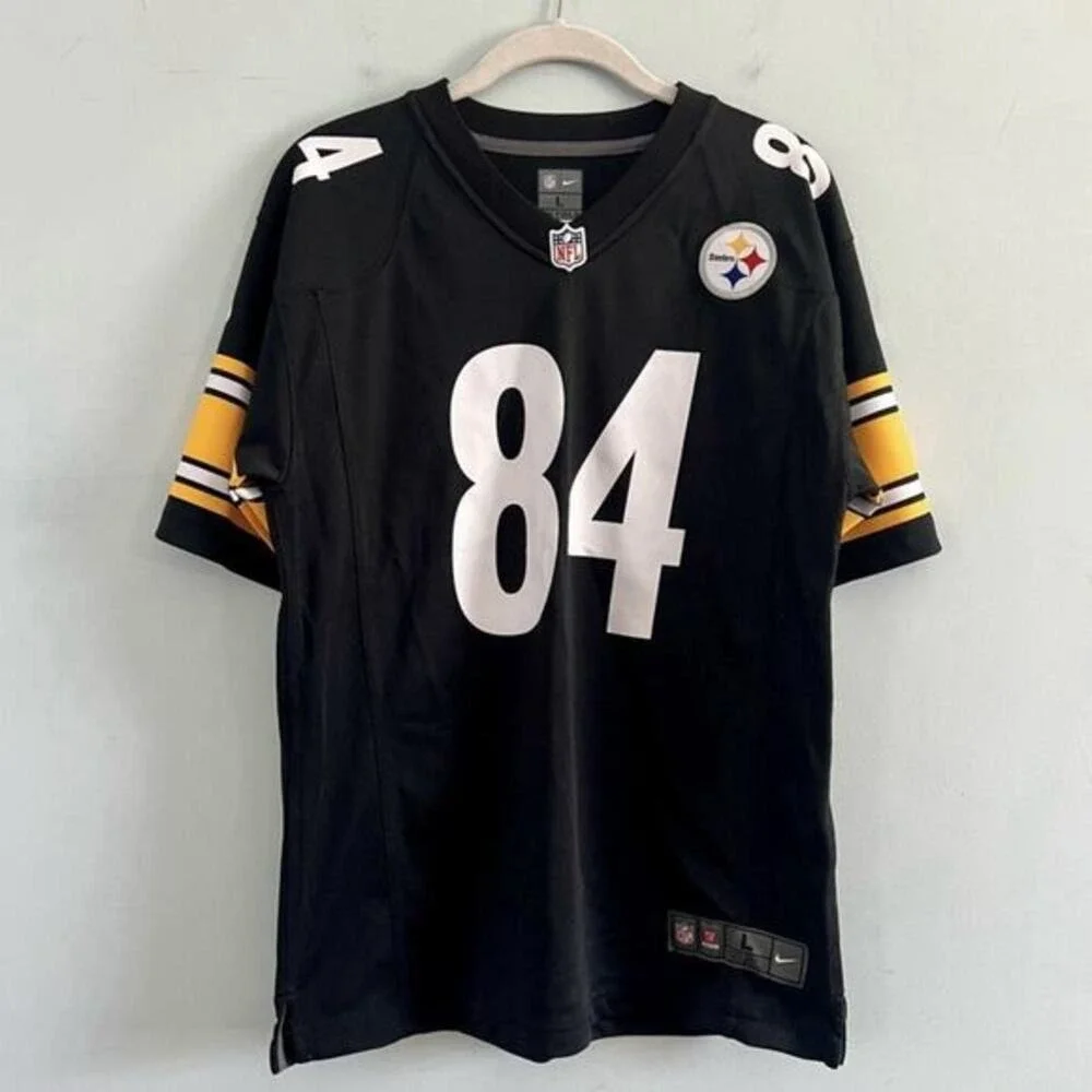 Pittsburgh‎ Steelers Antonio Brown Nike Black Boys Game Jersey